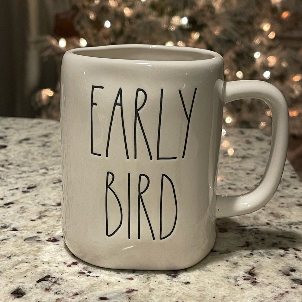 Rae Dunn Retired “Early Bird” Mug